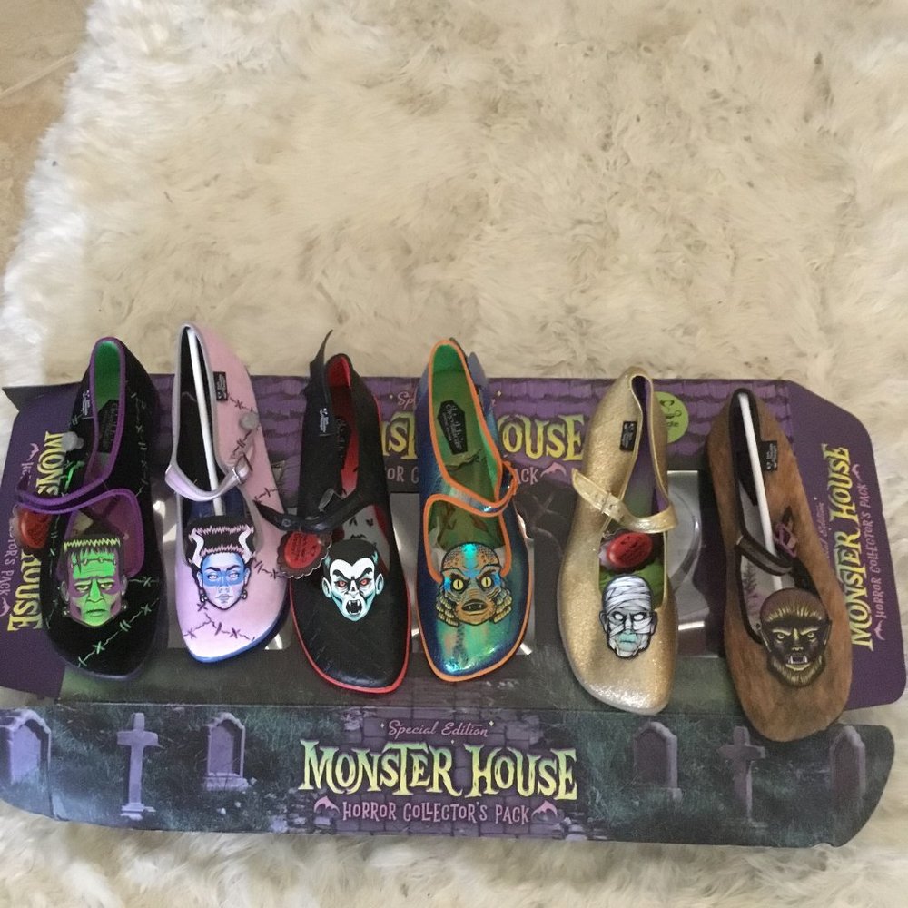 Hot Chocolate monster  shoes collection size 43 new   four pairs $299